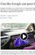 Can the Google car pass the test?